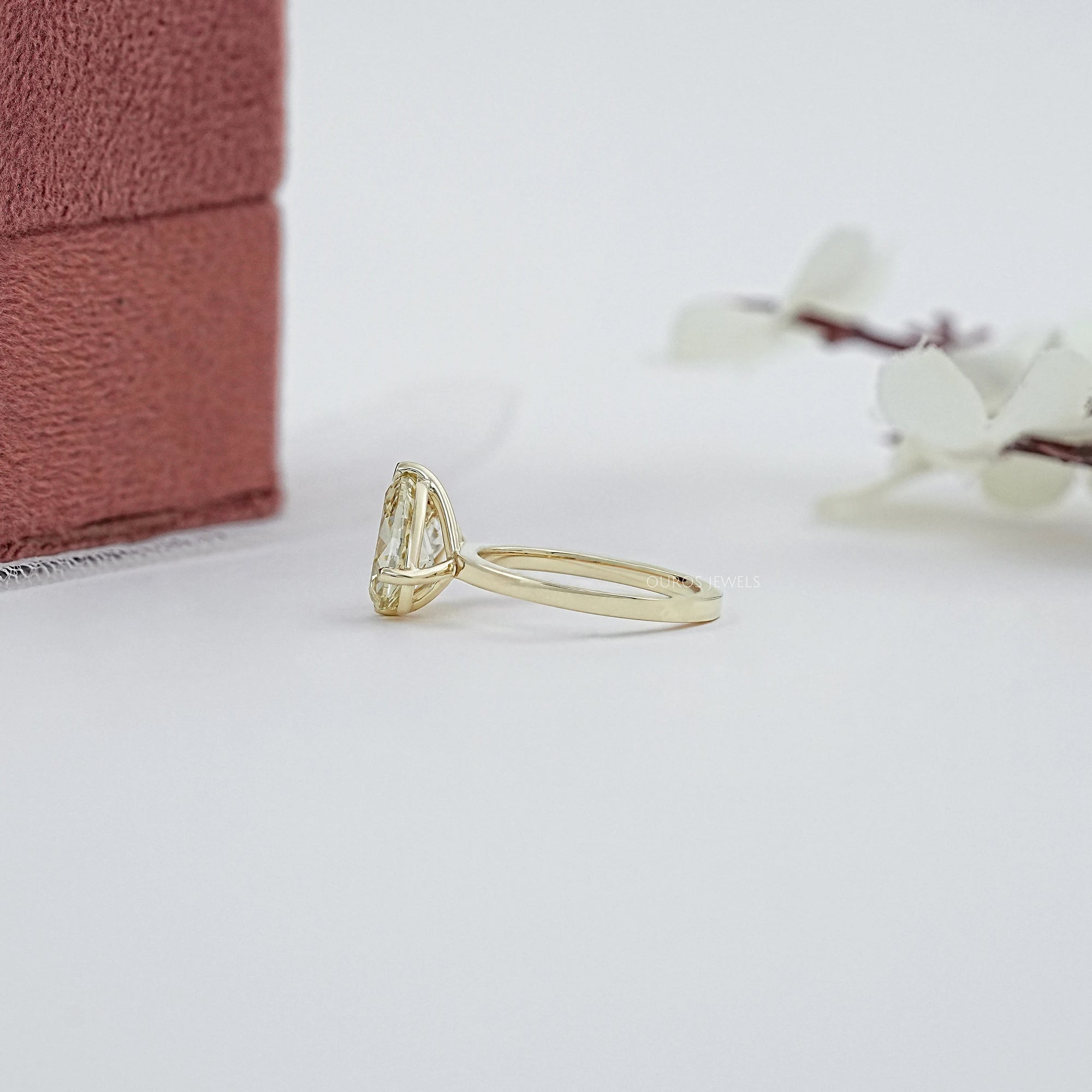 Two Pear Diamond Toi Et Moi Ring