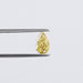 Yellow Pear Cut Lab Grown Diamond