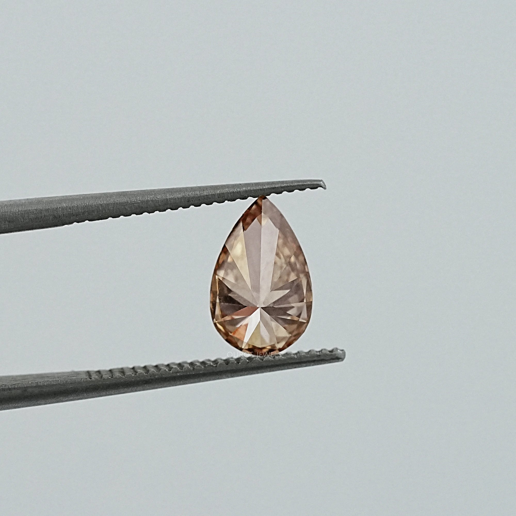 Brown Pear Loose Lab Grown Diamond Loose