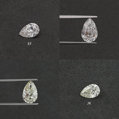 Old Cut Pear Shaped Lab Grown Diamond Loose