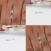 [Collage of Pear Lab Diamond Earrings]-[Ouros Jewels]