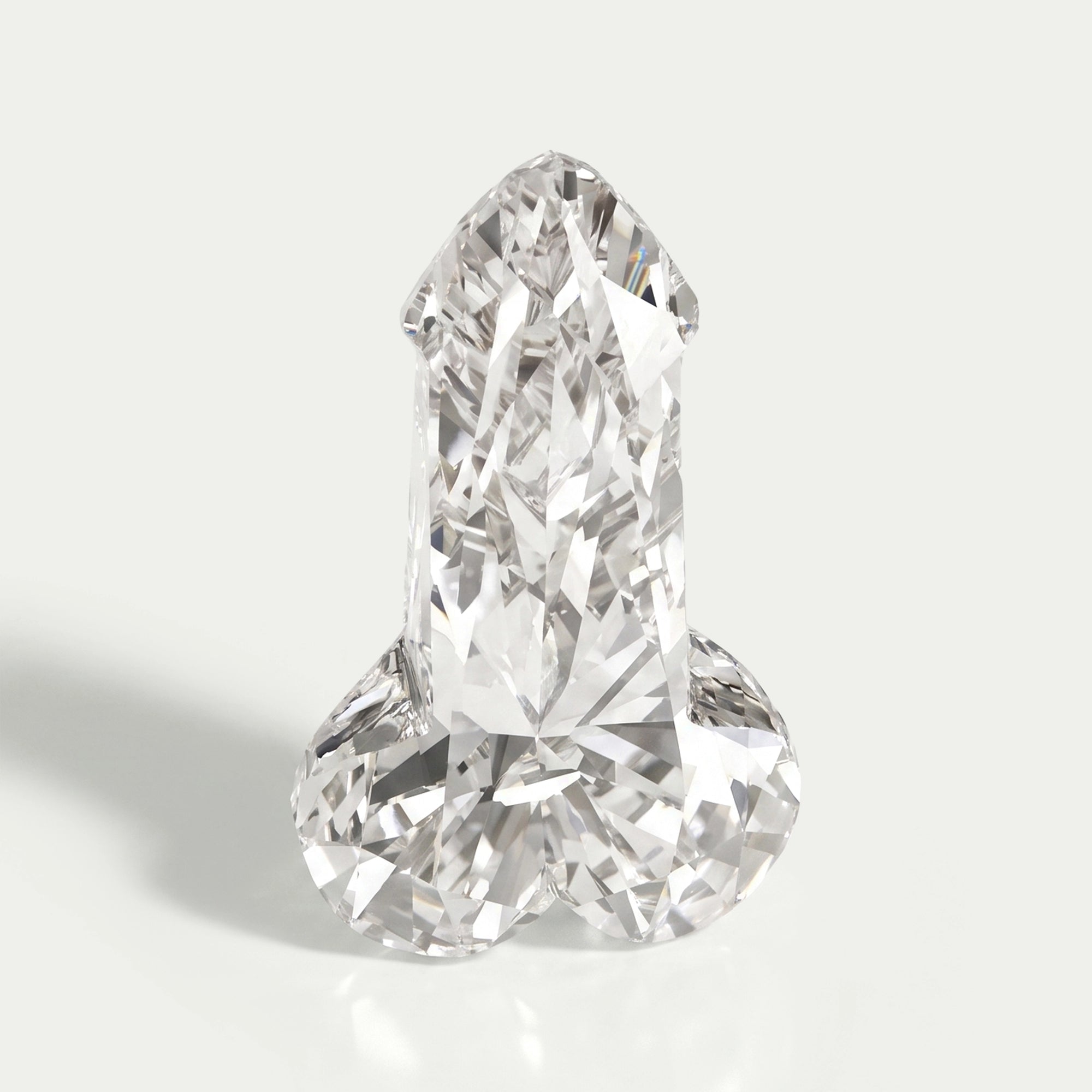 Penis Shape Lab Grown Diamond Loose