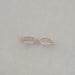 Light Pink Criss Cut Diamond Matching Pair