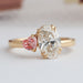 Oval And Heart Cut Lab Grown Diamond Toi Et Moi Ring