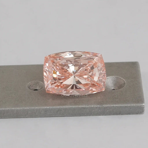 Front View of Pink Loose Diamond