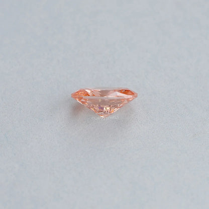 0.82 Carat Fancy Pink Vivid Oval Cut Lab Grown Diamond Loose