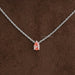 [Pear Cut Solitaire Diamond Pendant]-[Ouros Jewels]