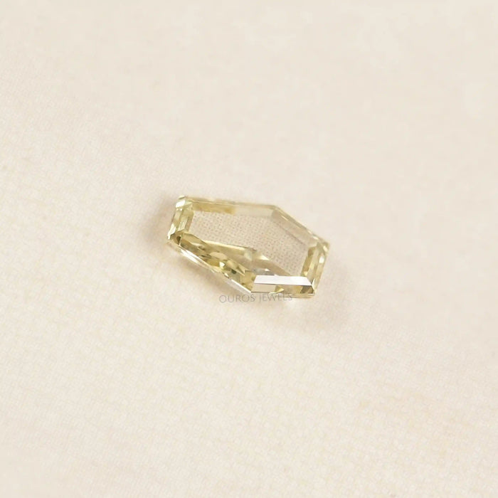 Calf Head Cut Yellow Lab Grown Diamond