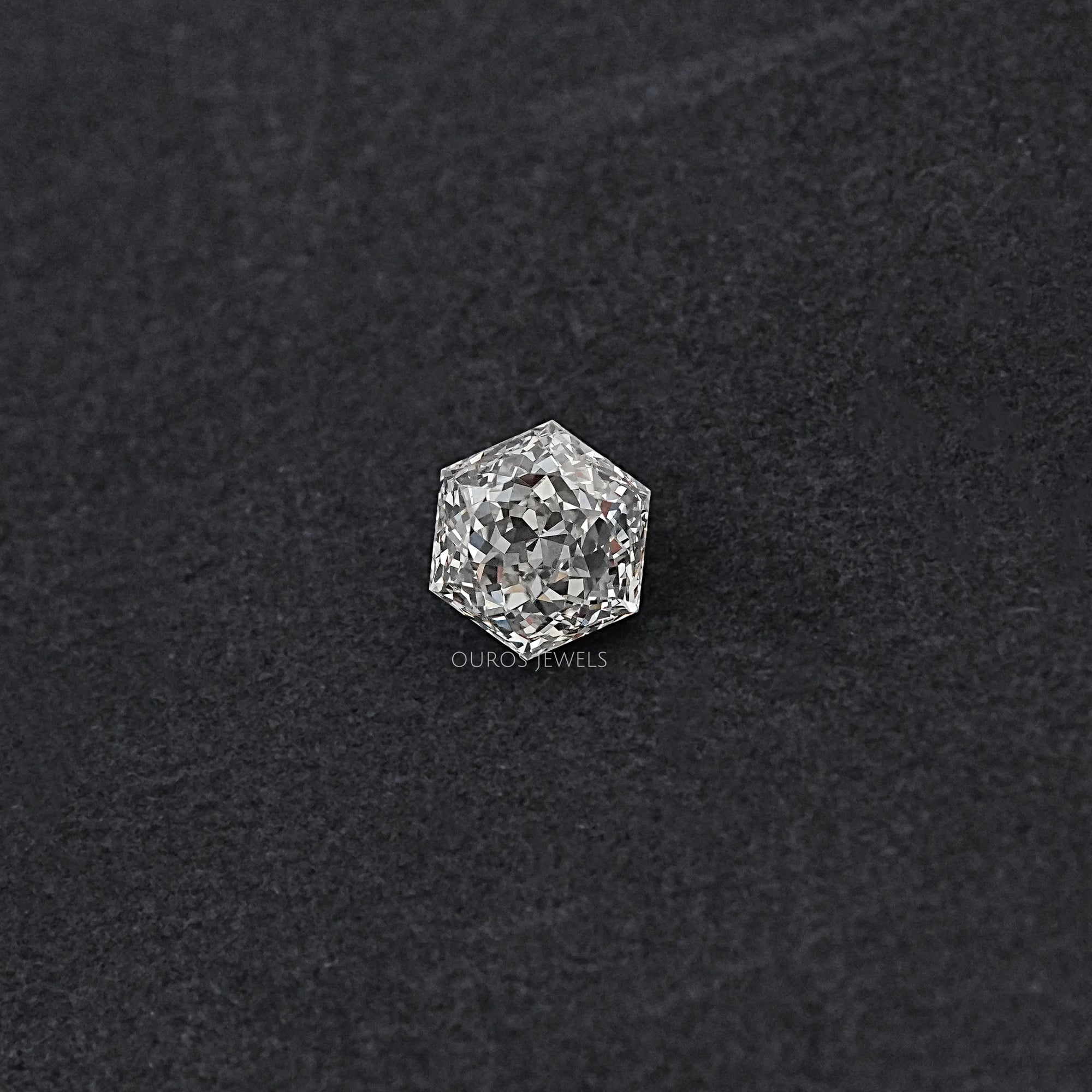 Portuguese Hexagon Cut Lab Diamond Loose Loose
