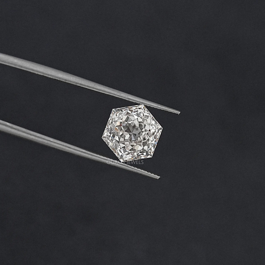 Portuguese Hexagon Cut Lab Diamond Loose Loose