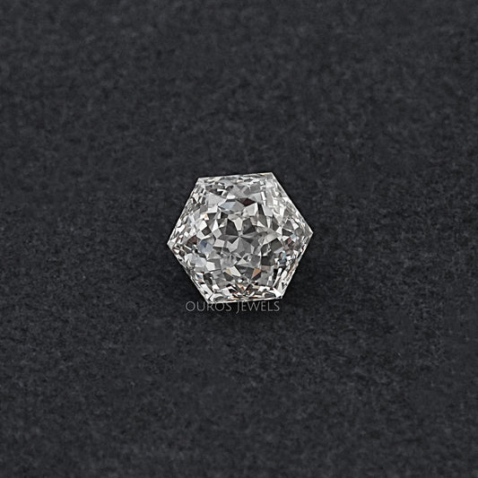 Portuguese Hexagon Cut Lab Diamond Loose Loose