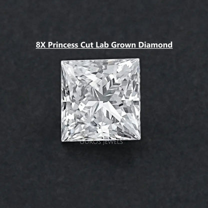Princess 8X Cut Lab Diamond Loose Loose