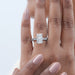 Radiant Cut Lab Diamond Engagement Ring Ring
