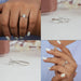 [Collage of Radiant Cut Lab Diamond Ring]-[Ouros Jewels]