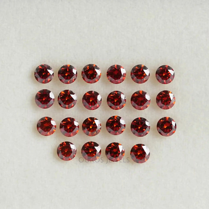 [Red Color Lab-Grown Diamonds]-[Ouros Jewels]
