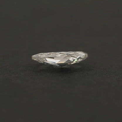 Antique Rose Cut Oval Lab Grown Diamond