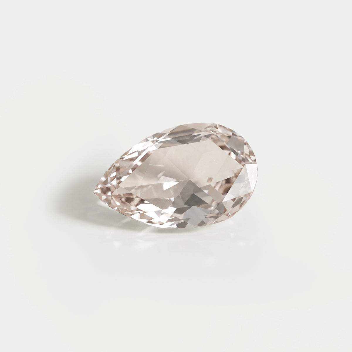 Rose Cut Pear Lab Grown Diamond
