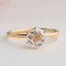 Rose Cut Diamond Engagement ring