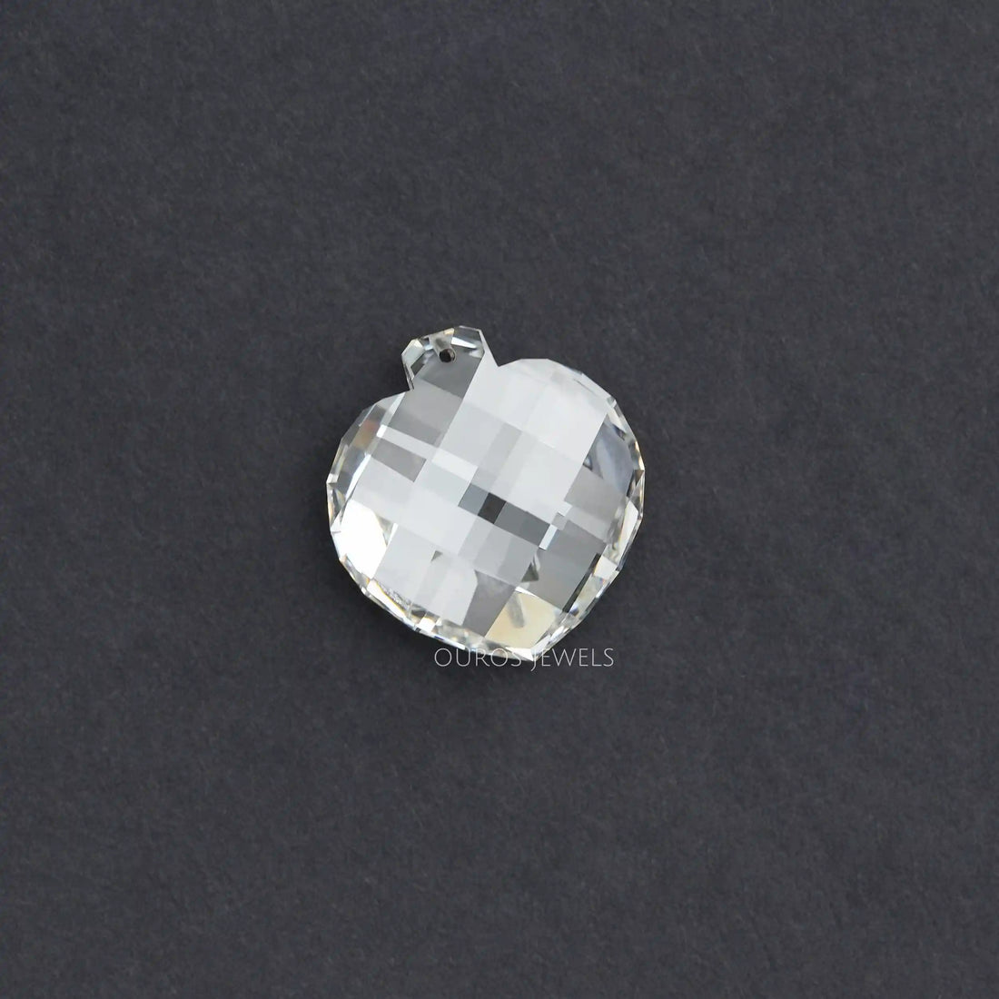 5.25 Carat Rose Cut Heart Lab Grown Diamond