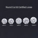 Certified Round Cut Lab Grown Loose Diamond Loose