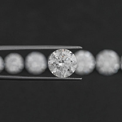 Certified Round Cut Lab Grown Loose Diamond Loose