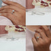 [Four Different Pictures Of Round Diamond Solitaire Engagement Ring]-[Ouros Jewels]