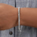 Round Diamond Bracelet]-[Ouros Jewels]
