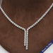 [Round Diamond Necklace]-[Ouros Jewels]