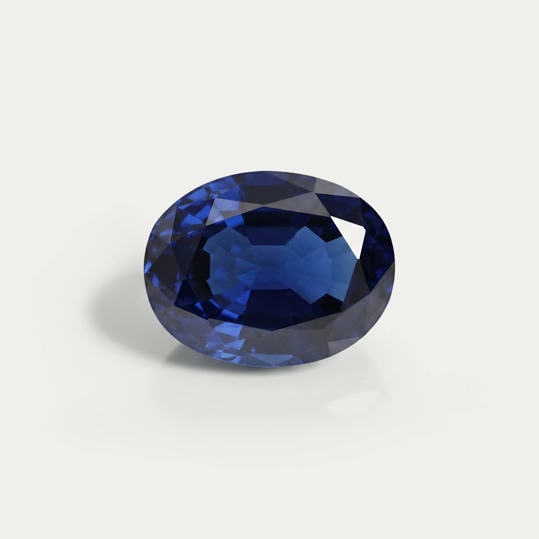 Oval Cut Lab Sapphire Gemstone Loose
