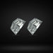 Step Cut Cadillac Shape Lab Diamond Matching Pair Loose