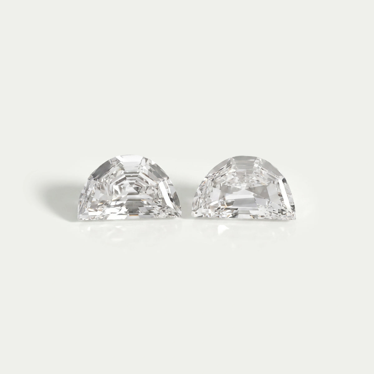 Half Moon Loose Diamond Pairs Loose