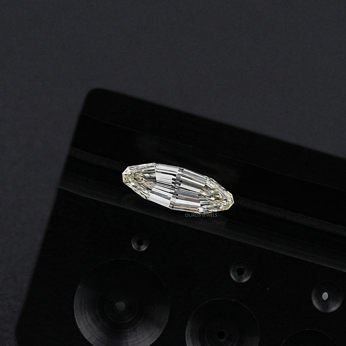 Step Cut Moval Lab Grown Loose Diamond - JK/VS Loose