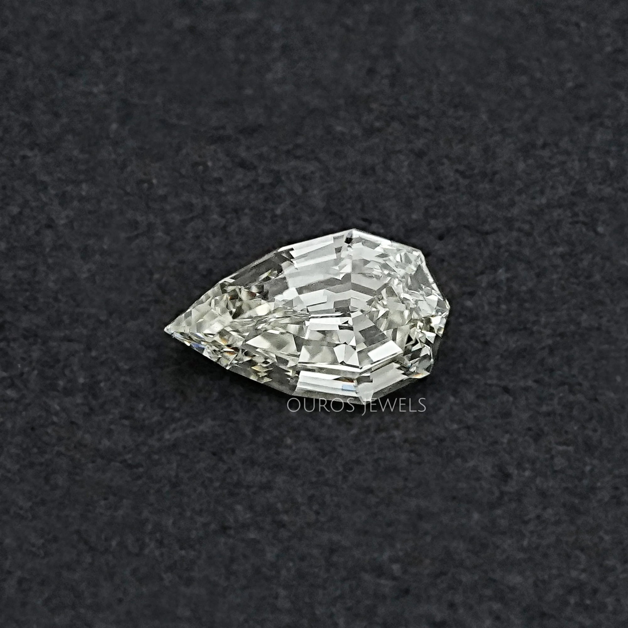 Step Cut Pear Lab Grown Loose Diamond - JK/VS Loose