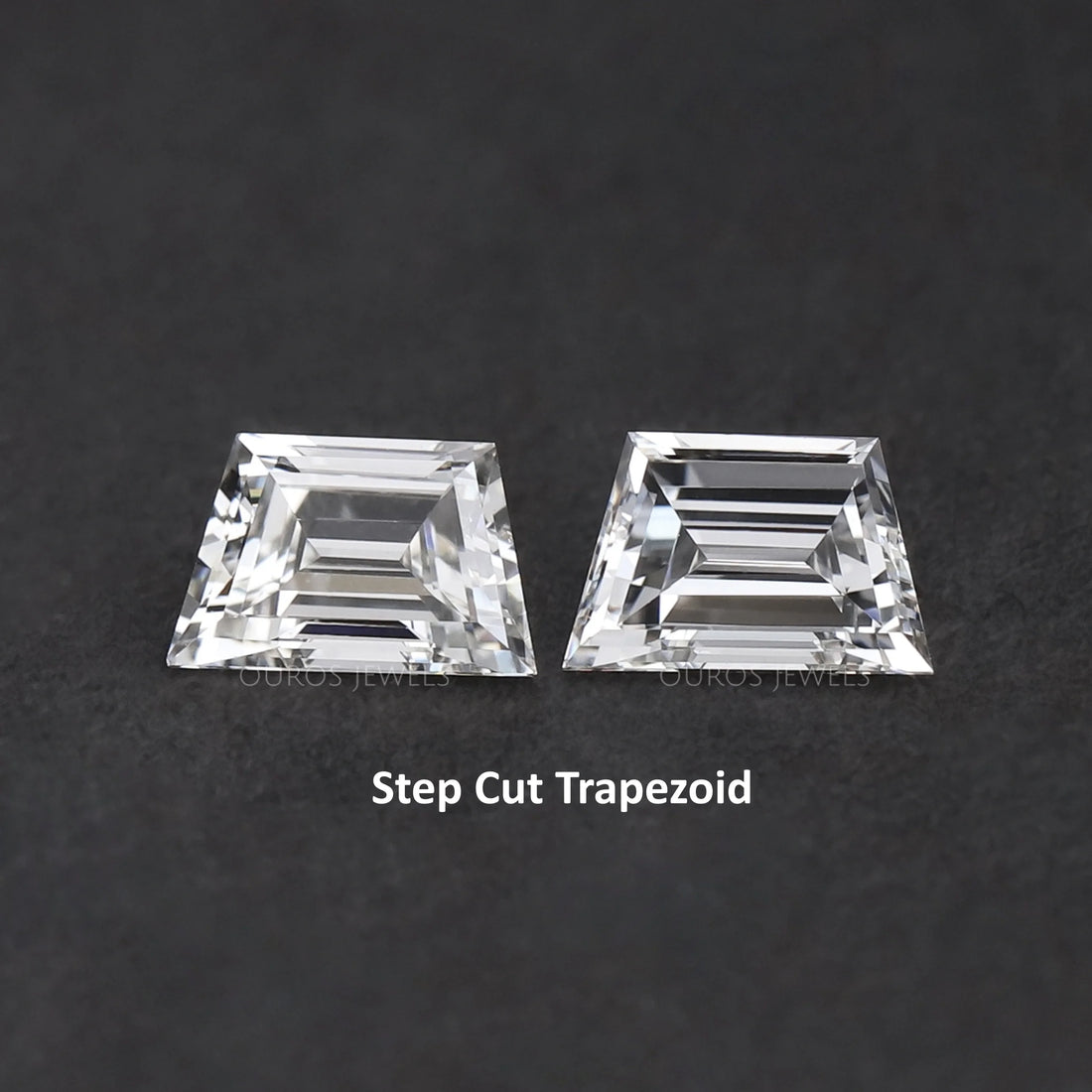 Trapezoid Lab Grown Diamond Matching Pair Loose