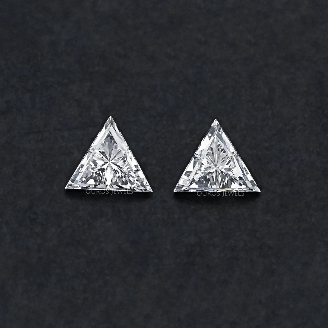 Triangle Cut Lab Grown Diamond Loose Pair Loose