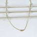 Triangle Cut Bar Chain Necklace Necklaces