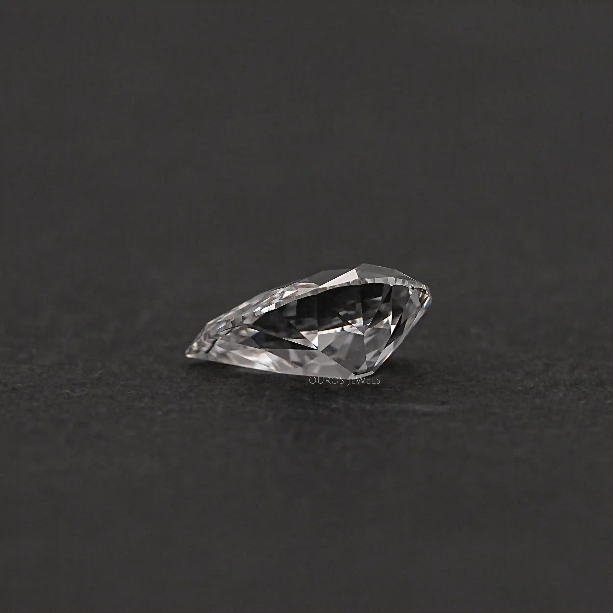 Old Cut Pear Shaped Lab Grown Diamond Loose