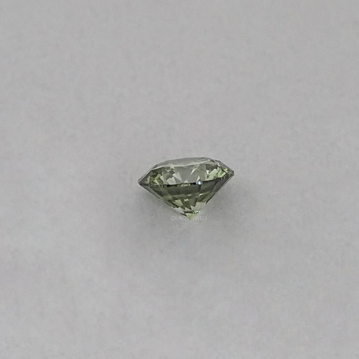 Fancy Vivid Green Round Lab Loose Diamond