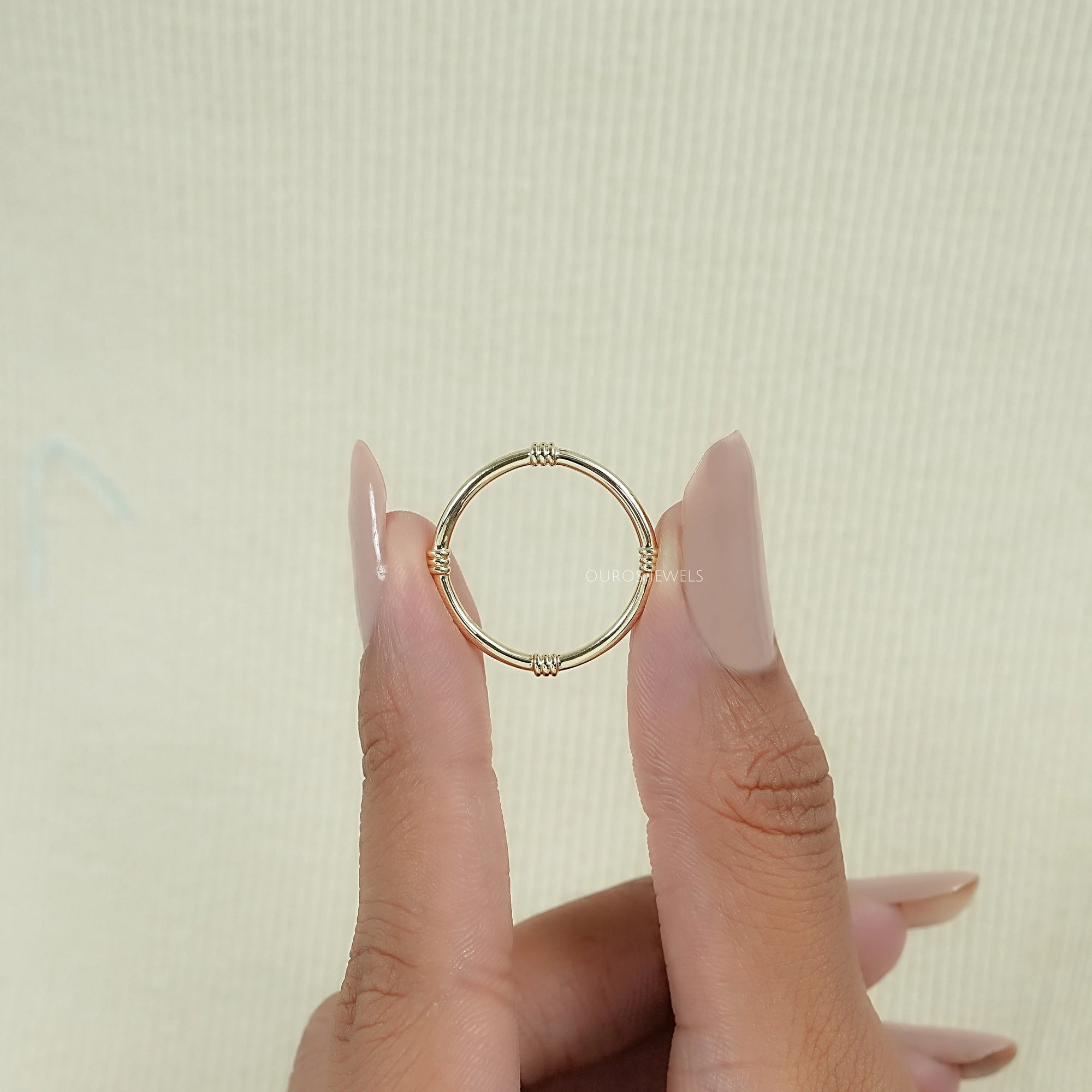 Yellow Gold Plain Wedding Band Ring