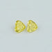 Yellow Heart Lab Grown Diamond Matching Pair Loose