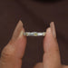 [A Women holding Yellow Cushion Cut Lab Diamond Ring]-[Ouros Jewels]