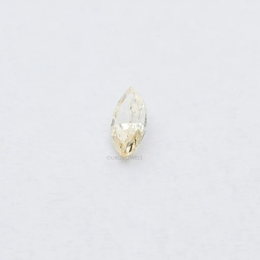 Fancy Intense Yellow Marquise Cut Lab Grown Diamond Loose