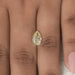 [Yellow Diamond in Pear Cut]-[Ouros jewels]