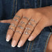 [A Women wearing Zodiac Sign Diamond for Daily Wear]-[Ouros Jewels]