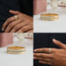 [Collage of Mens Wedding Band in Channel Set]-[Ouros Jewels]