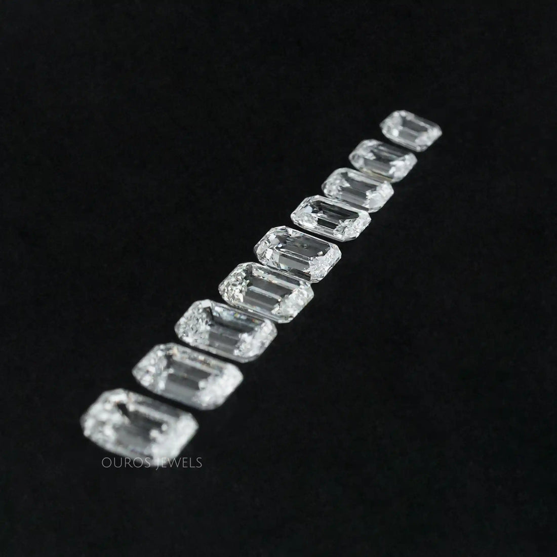 Loose Emerald Cut Lab Diamond Loose