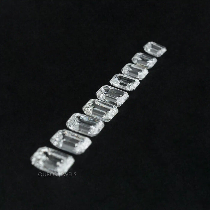Brilliant Cut Emerald Lab Diamond  Loose