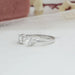 [Side View of Heart and Emerald Cut Ring]-[Ouros Jewels]