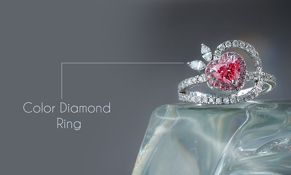 Colored diamond rings for 2025 sale