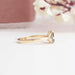 [Radiant Cut Diamond Yellow Gold Engagement Ring]-[Ouros Jewels]